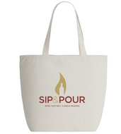 SIP&POUR Canvas Tote
